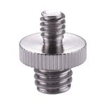 PULUZ 1/4 inch Male Thread to 3/8 inch Male Thread Adapter Screw, 1/4 Male to 3/8 Male