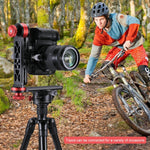 PULUZ 720 Degree Panoramic Aluminum Alloy Ball Head Quick Release Plate Kits, Big Size