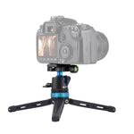 PULUZ Pocket Mini Adjustable Metal Desktop Tripod Mount with 360 Degree Ball Head for DSLR & Digital Cameras, Adjustable Height: 11-20.2cm, Tripod with Head(L)