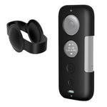 PULUZ Silicone Protective Case with Lens Cover for Insta360 ONE X, For Insta360 ONE X(Black)