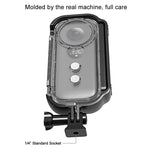PULUZ 30m Underwater Waterproof Housing Protective Case for Insta360 ONE X, with Buckle Basic Mount & Screw, For Insta360 ONE X