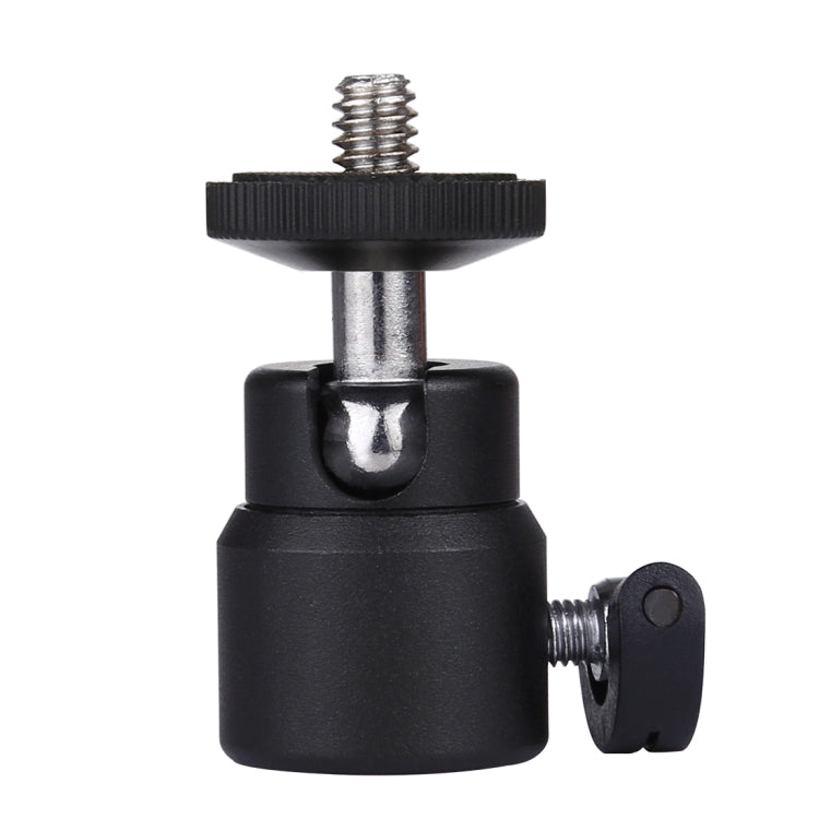 PULUZ 1/4 inch Screw Metal Tripod Ball Head Adapter with Lock, Tripod Ball Head
