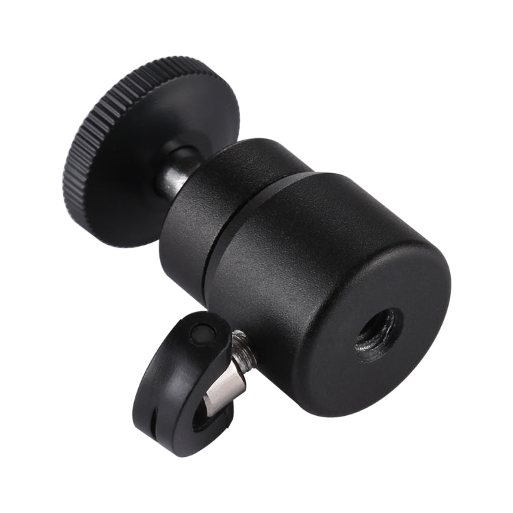 PULUZ 1/4 inch Screw Metal Tripod Ball Head Adapter with Lock, Tripod Ball Head