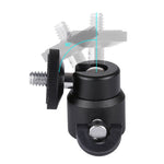 PULUZ 1/4 inch Screw Metal Tripod Ball Head Adapter with Lock, Tripod Ball Head