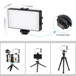 PULUZ 104 LED 3200K / 5600K Dimmable Video Light on-Camera Photography Lighting Fill Light for Canon, Nikon, DSLR Cameras, 104 LED Dimmable Light