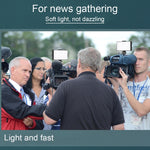 PULUZ 104 LED 3200K / 5600K Dimmable Video Light on-Camera Photography Lighting Fill Light for Canon, Nikon, DSLR Cameras, 104 LED Dimmable Light