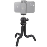 PULUZ Mini Octopus Flexible Tripod Holder with Ball Head for SLR Cameras, GoPro, Cellphone, Size: 25cmx4.5cm, 25cm Tripod
