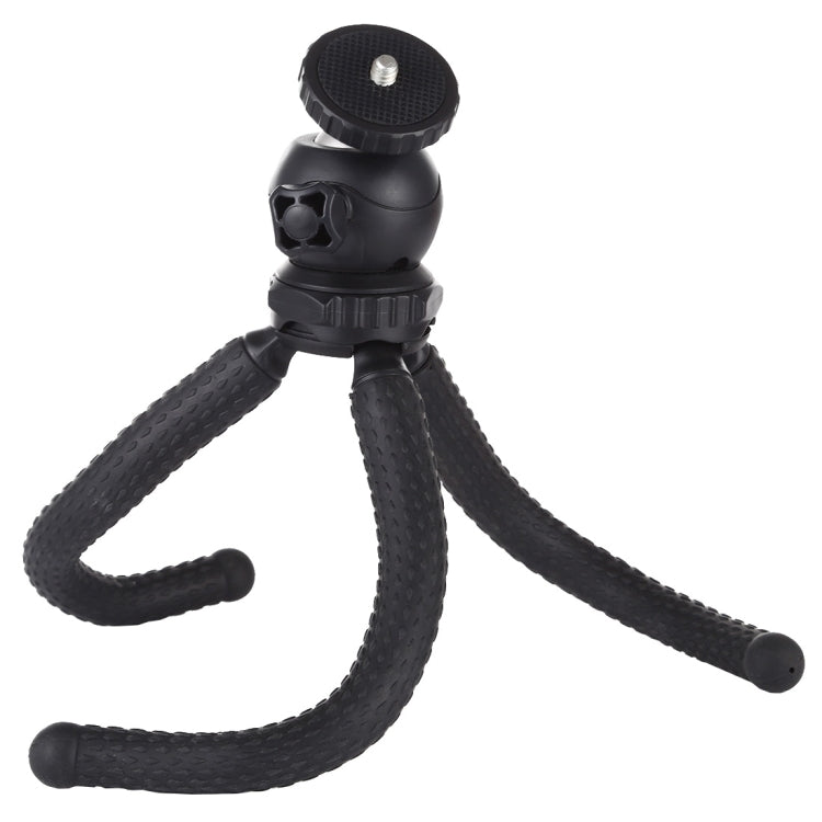 PULUZ Mini Octopus Flexible Tripod Holder with Ball Head for SLR Cameras, GoPro, Cellphone, Size: 25cmx4.5cm, 25cm Tripod