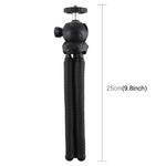 PULUZ Mini Octopus Flexible Tripod Holder with Ball Head for SLR Cameras, GoPro, Cellphone, Size: 25cmx4.5cm, 25cm Tripod