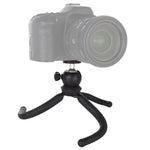 PULUZ Mini Octopus Flexible Tripod Holder with Ball Head for SLR Cameras, GoPro, Cellphone, Size: 25cmx4.5cm, 25cm Tripod