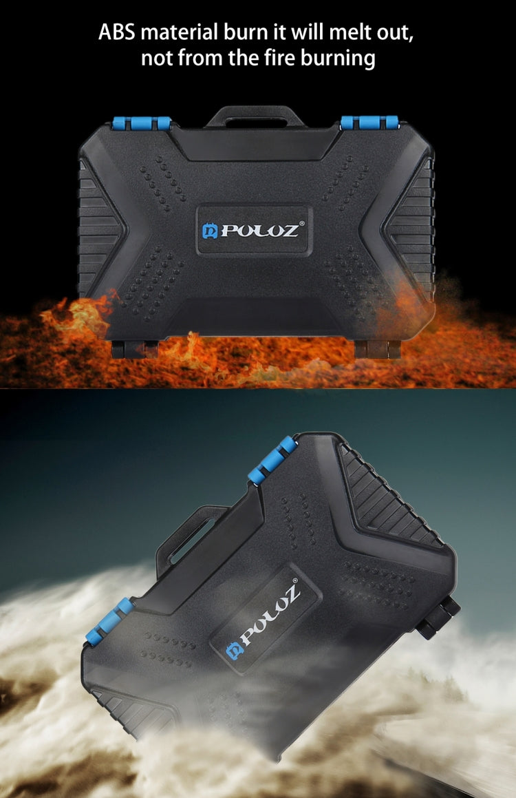 PULUZ Kartenleser + 22-in-1-Speicherkartenetui für 1 Standard-SIM + 2 Micro-SIM + 2 Nano-SIM + 3 CF + 7 SD + 6 TF + 1 Kartensteckdose, 22 in 1 + Kartenleser