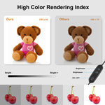 PULUZ Photo Studio Light Box Portable 60 x 60 x 60 cm Light Tent LED 5500K White Light Dimmable Mini 36W Photography Studio Tent Kit with 6 Removable Backdrops (Black Orange White Green Blue Red), 60cm Box(US), 60cm Box(UK), 60cm Box(EU), 60cm Box(AU)