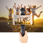 PULUZ Pocket Mini Plastic Tripod Mount with Phone Clamp for Smartphones, Plastic Tripod (Black)