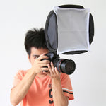 PULUZ Foldable Soft Flash Light Diffuser Softbox Cover, Size: 23cm x 23cm, 23cm Softbox