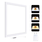 PULUZ 1000LM LED Acrylic No Polar Dimming Shadowless Light Pad with Switch for 40cm Photo Studio Box, Light(US), Light(UK), Light(EU)