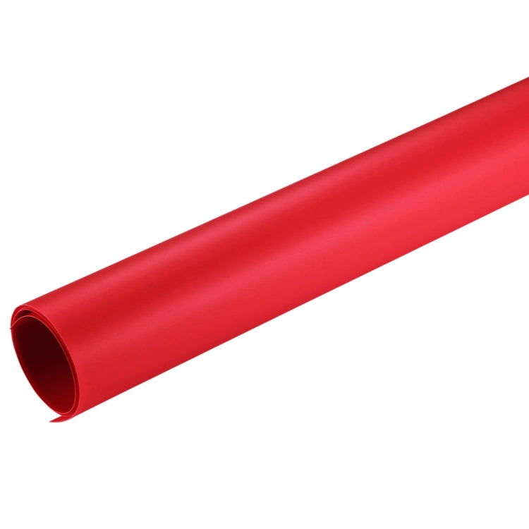 PULUZ Photography Background PVC Paper Kits for Studio Tent Box, Size: 121cm x 58cm, Backdrop 60cm(Red), Backdrop 60cm(W)