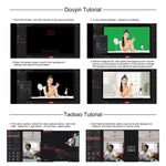 PULUZ 2x2m T-Shape Photo Studio Background Support Stand Backdrop Crossbar Bracket Kit with Clips, 2 x 2m Bracket Kit