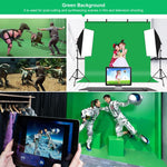 PULUZ 2x2m T-Shape Photo Studio Background Support Stand Backdrop Crossbar Bracket Kit with Clips, 2 x 2m Bracket Kit