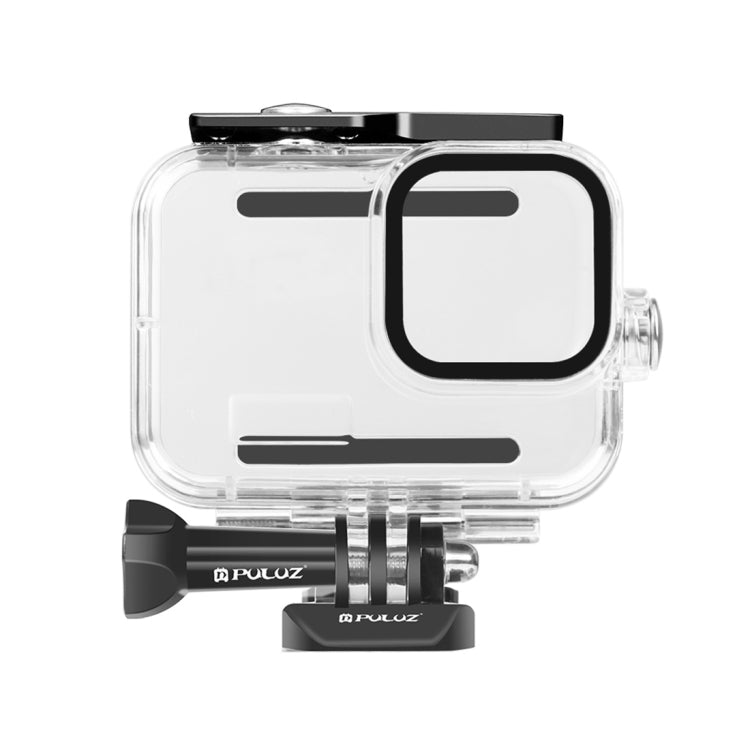 Boîtier étanche PULUZ 60 m avec boucle, fixation basique et vis pour GoPro HERO13 Black /12 Black /11 Black /10 Black /9 Black, et pour GoPro HERO9 Black.
