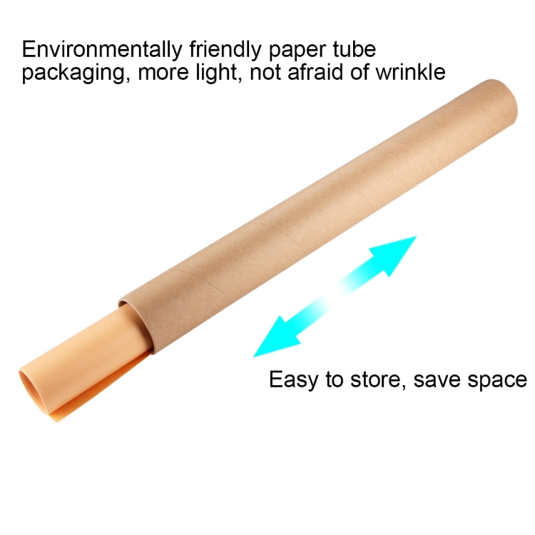 PULUZ Photography Background PVC Paper Kits for Studio Tent Box, Size: 156cm x 80cm, Backdrop 80cm(Orange), Backdrop 80cm(White)