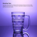 PULUZ 29cm Photography Acrylic Reflective Display Table Background Board, 29cm