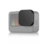 PULUZ for GoPro HERO12 Black /11 Black /10 Black /9 Black Soft TPU Rubber Scratch-resistant Camera Lens Protective Cap Cover, For GoPro HERO12 Black Lens Cap