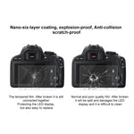 PULUZ 2.5D 9H Tempered Glass Film for Canon 100D, Compatible with Canon 100D / M3 / G1X2, For Canon 100D