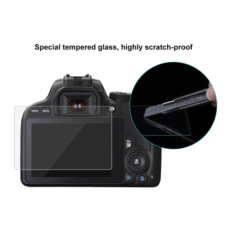 PULUZ 2.5D 9H Tempered Glass Film for Canon 100D, Compatible with Canon 100D / M3 / G1X2, For Canon 100D