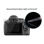 PULUZ 2.5D 9H Tempered Glass Film for Nikon D5300, Compatible with Nikon D5300 / D5500 / D5600, Pentax K-1 / K-1 Mark II, For Nikon D5300