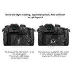 PULUZ 2.5D 9H Tempered Glass Film for Panasonic GH5 / GH5S , Compatible with Canon EOS M3 / M5 / M10 / R, For Panasonic GH5