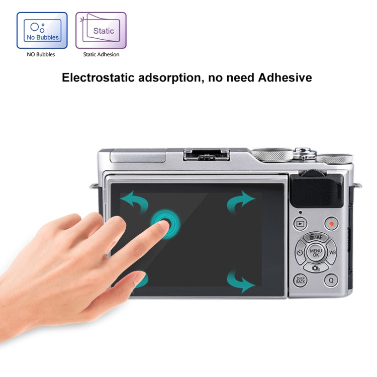 PULUZ 2.5D 9H Tempered Glass Film for Fujifilm X-A3, Compatible with Fujifilm X-T1 / X-T2 / X-A5 / X-A10 / X-A20, X-A3 Protector