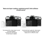 PULUZ 2.5D 9H Tempered Glass Film for Fujifilm X-T10, Compatible with Fujifilm X-A1 / X-A2 / X-M1 / X30 / X-T20 / X-T30 / X-T100 / X-E3, Panasonic GF8, Nikon S2, Casio ZS240 / ZS210 / ZS190 / EX-FR200 / EX-FR110H / EX-FR100L / EX-FRX10                 ...