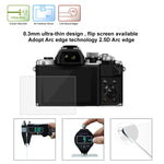 PULUZ 2.5D 9H Tempered Glass Film for Olympus EM10 / II / III / OM-D / EM-1/ II / III / E-P5 / E-PL7 / E-PL8 / 8 / 9 EM5 II / PEN-F / EM1X, Nikon 1V3, Panasonic GF6 / G99 / GX7III GX8 / GH3, Fujifilm X-H1, For Olympus EM10 / EM10-2