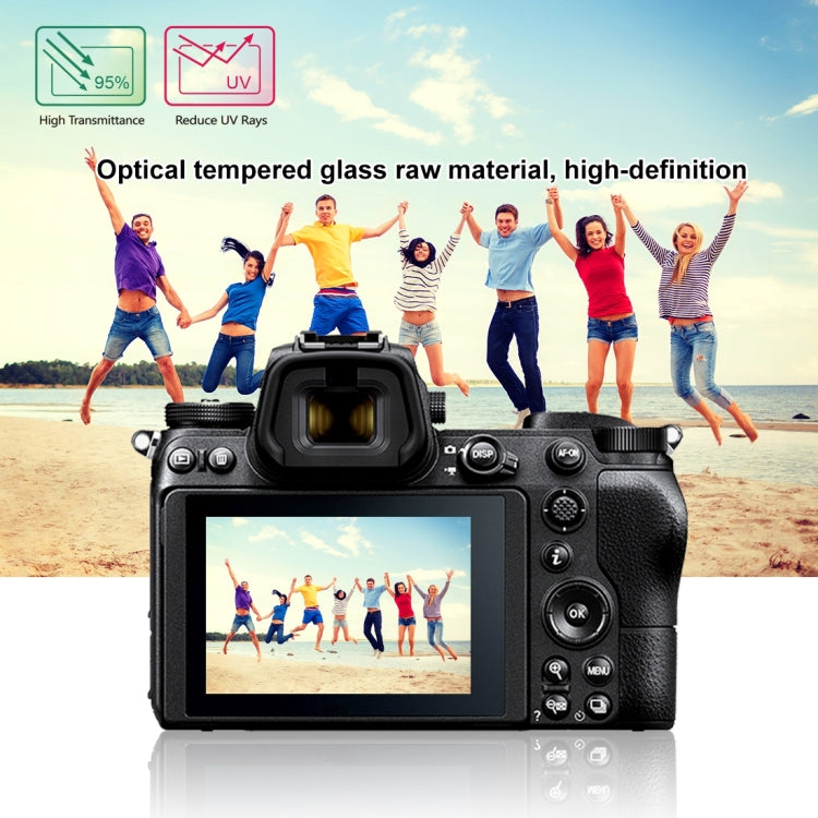 PULUZ 2.5D 9H Tempered Glass Film for Nikon Z6 / Z7, For Nikon Z6 / Z7