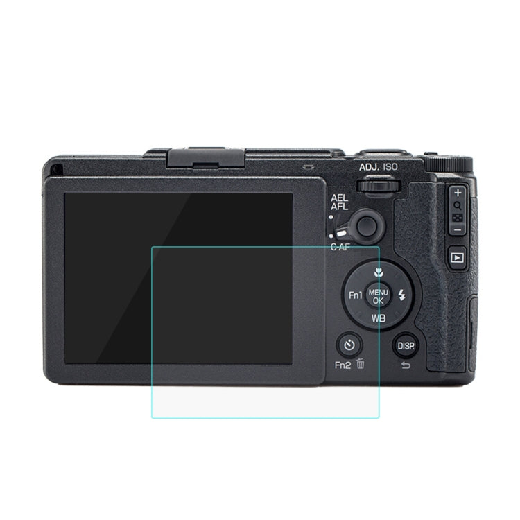 PULUZ 2.5D 9H Tempered Glass Film for Ricoh GR II /  GR, Compatible with Casio ZS29 / ZS28 / ZS27 / Z550, Panasonic SZ10, Sony A58 / 55 / DSC-WX60 / DSC-W730, Canon IXY210 / A3300 /  SX70 / S90 / G1X, For Ricoh GR II