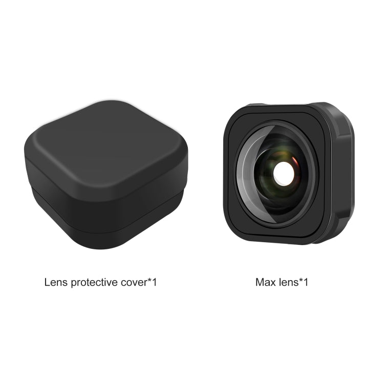 PULUZ Max Lens Mod Wide Angle Lens for GoPro Hero13 Black / Hero12 Black / Hero11 Black / HERO10 Black / HERO9 Black