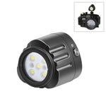 Éclairage LED sous-marin PULUZ 40 m, 1000 lm, 3,7 V/1100 mAh, pour la photographie de plongée avec GoPro, Insta360, DJI et autres caméras d'action.