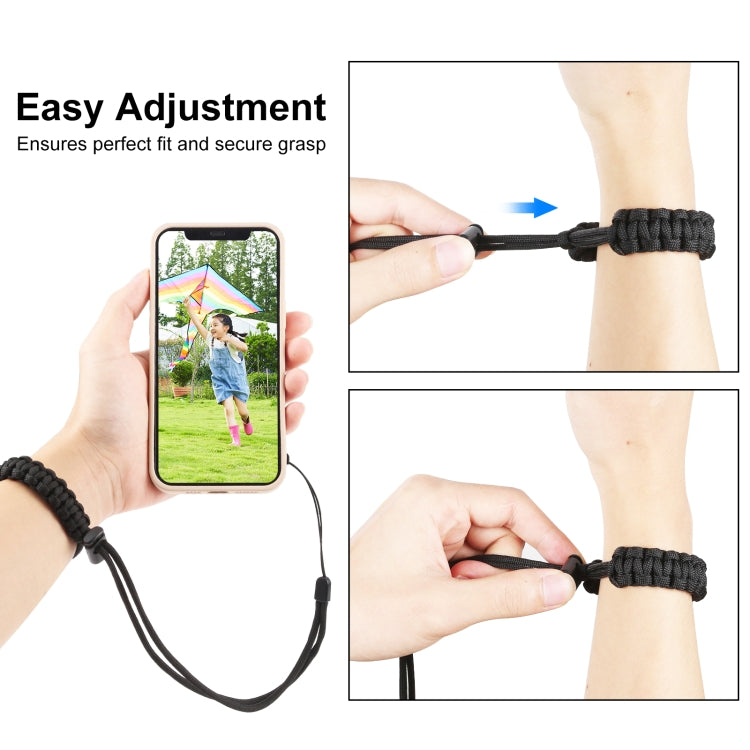 PULUZ Braided Sport Anti-lost Camera Adjustable Wrist Strap