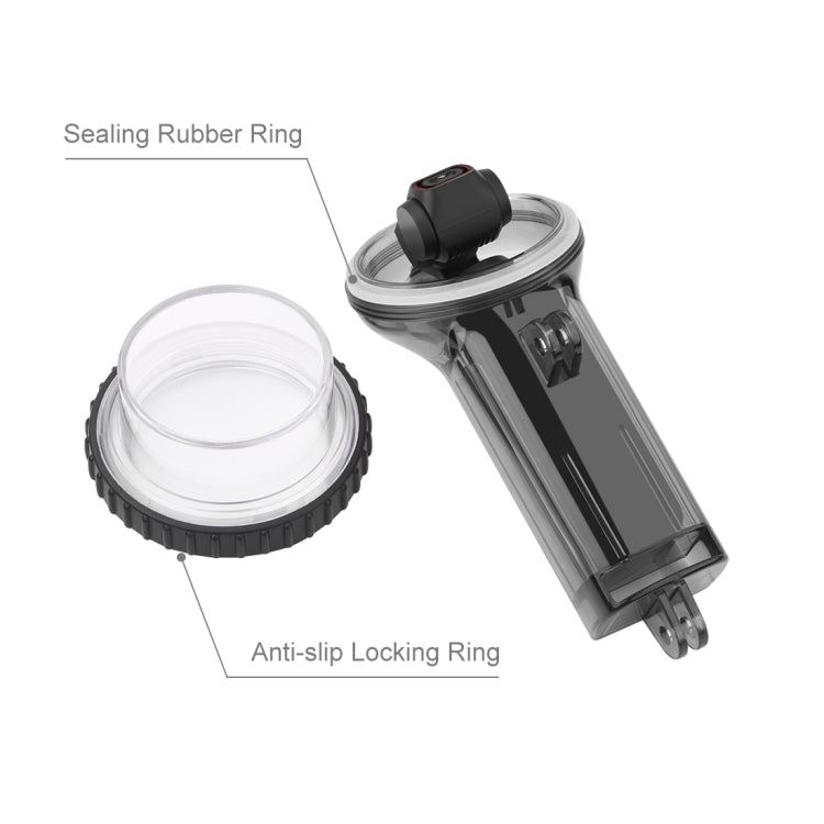 Boîtier étanche sous-marin PULUZ 60 m pour DJI Osmo Pocket 2, PULUZ