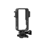 Cadre de protection PULUZ en ABS avec double support pour DJI Action 2, cadre en ABS (noir)