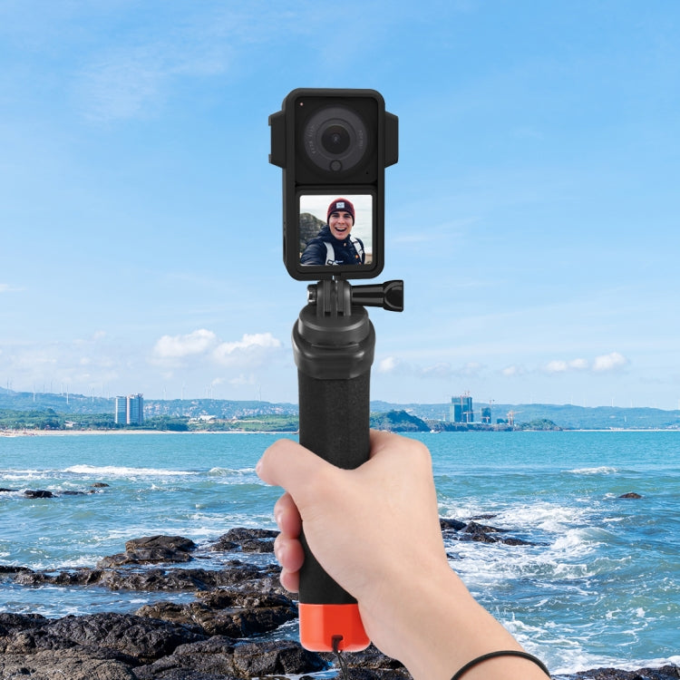 Cadre de protection PULUZ en ABS avec double support pour DJI Action 2, cadre en ABS (noir)