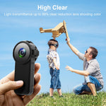 Protection d'objectif en verre trempé PULUZ pour Insta360 One X2
