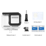 Boîtier étanche PULUZ pour caméra Insta360 One RS 4K Edition, résistant à une profondeur de plongée jusqu'à 60 m.