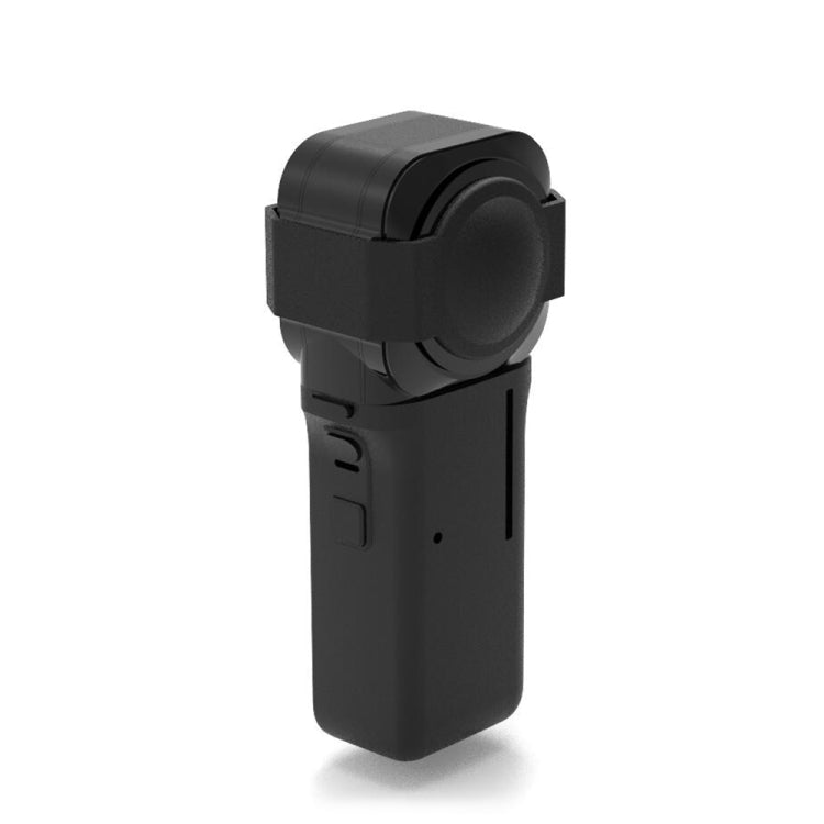 Étui de protection en silicone PULUZ avec cache-objectif pour Insta360 One RS 1 pouce 360 ​​Edition, étui en silicone (noir), étui en silicone (rouge)