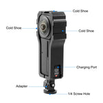 PULUZ Protective Cage Rig Housing Frame with Cold Shoe for Insta360 ONE RS 1-Inch 360 Edition, Protective Cage