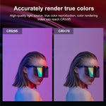 PULUZ Pocket 2500-9900K+RGB Full Color Beauty Fill Light Handheld On-Camera Photography LED Light, 135 LED