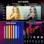 PULUZ Metal Body 2500-9000K RGB Full Color Beauty Fill Light Handheld Photography LED Light, Metal Body Fill Light