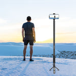 PULUZ 3m Metal Selfie Stick Monopod  for Insta360 One RS / X2 / X3, 3m Monopod