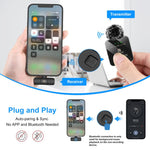 ميكروفون لافالير لاسلكي PULUZ لهواتف iPhone / iPad، مستقبل 8 دبابيس، 8 دبابيس 1 إرسال + 1 استقبال
