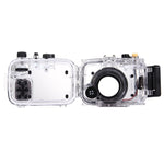 PULUZ 40m Underwater Depth Diving Case Waterproof Camera Housing for Sony RX100 III, For RX100 III
